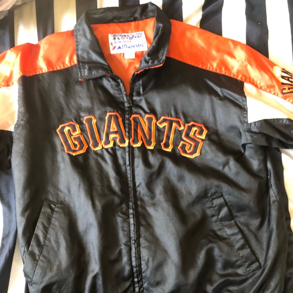 Vintage giants Winderbreaker size Youth M